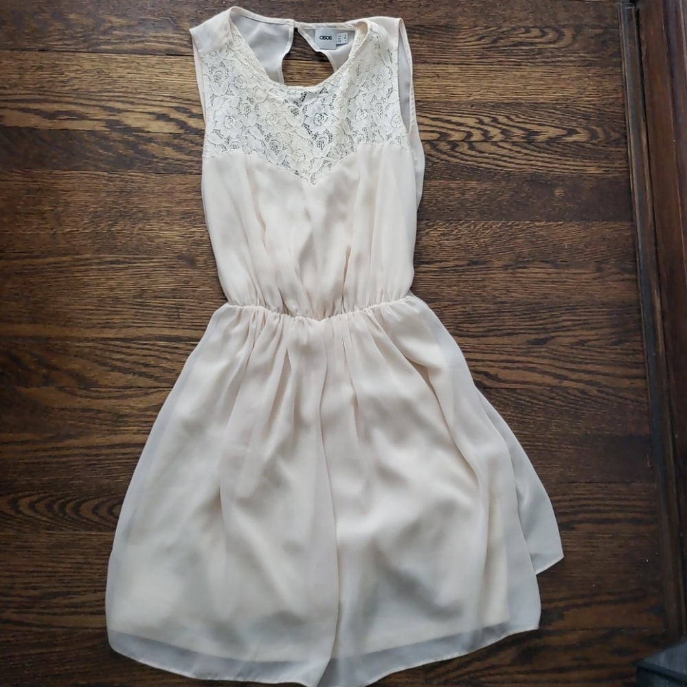 Whimsical Cream Dress